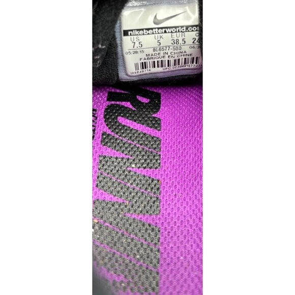 Nike Womens Running Shoes 7.5 Zoom Pegasus 32 Purple Sneakers - Picture 5 of 8